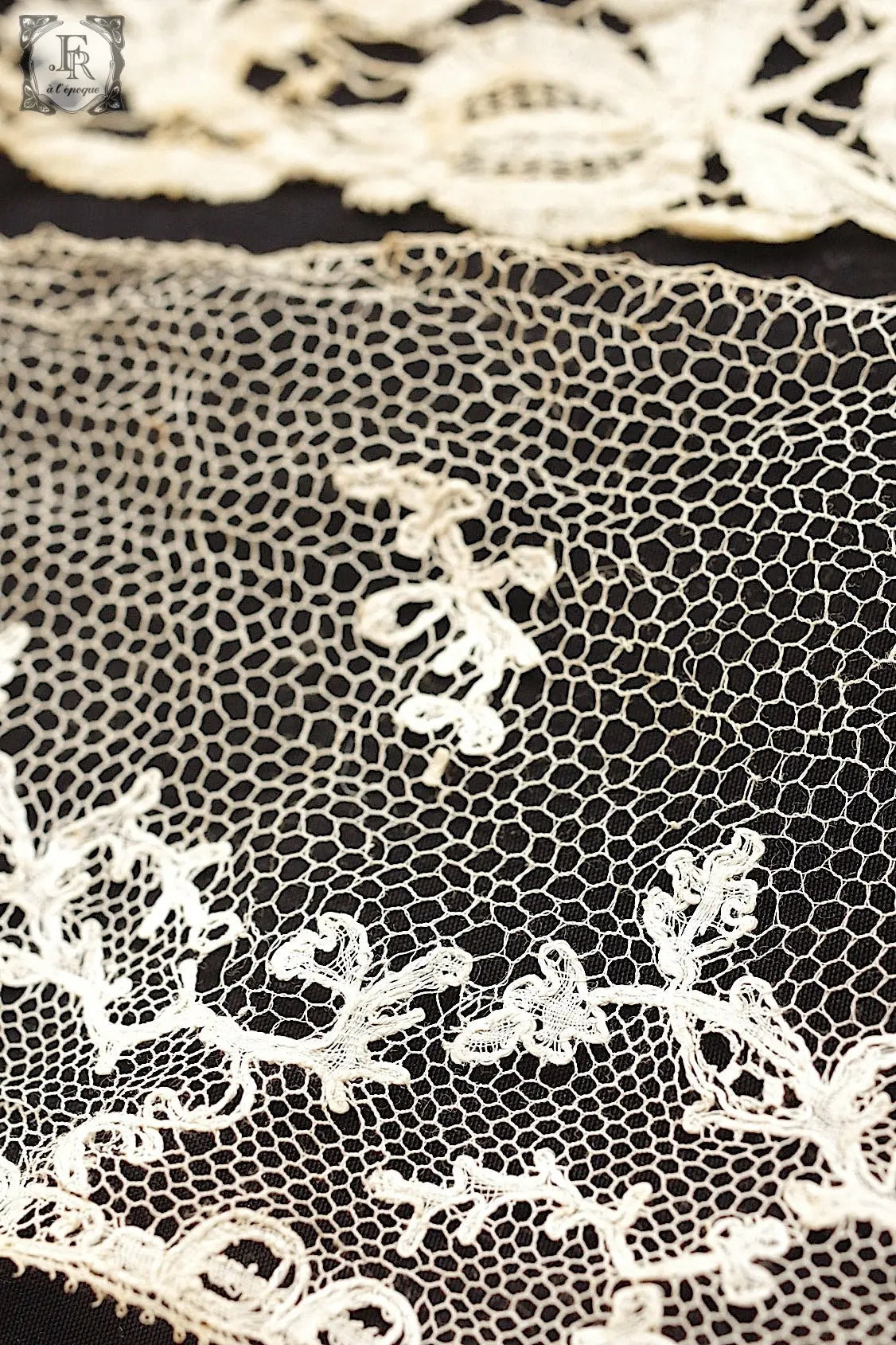 アンティークレース　dentelle antique ハギレ lot .FR a l'epoque