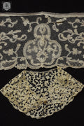 アンティークハンカチ　dentelle antique 　ハギレ lot .FR a l'epoque