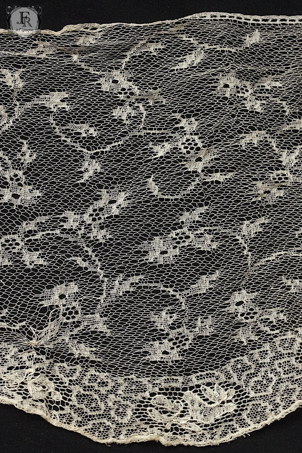 アンティークハンカチ　dentelle antique 　ハギレ lot .FR a l'epoque