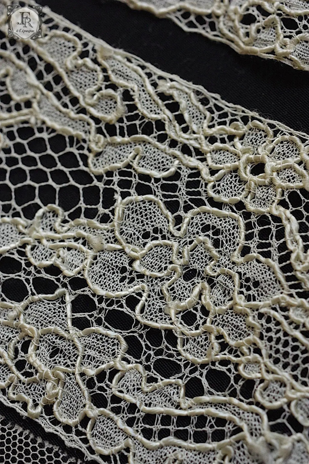 アンティークレース dentelle antique ハギレ　モチーフ lots3 .FR a l'epoque