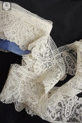 アンティークレース　dentelle antique  ブリュクセルレース　348cm .FR a l'epoque
