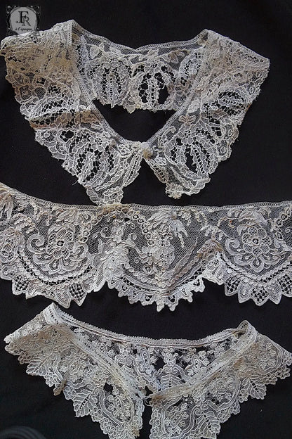 アンティークレース　dentelle antique 素材用lot .FR a l'epoque