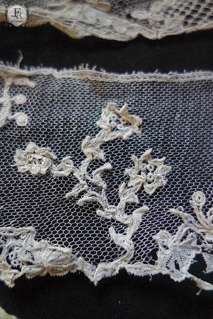 アンティークレース　dentelle antique 素材用lot .FR a l'epoque