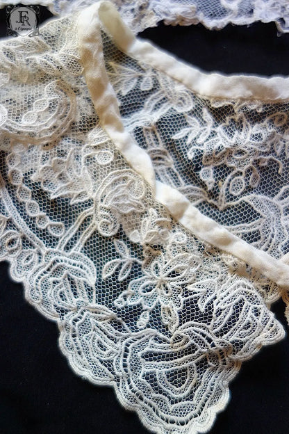 アンティークレース　dentelle antique 素材用lot .FR a l'epoque