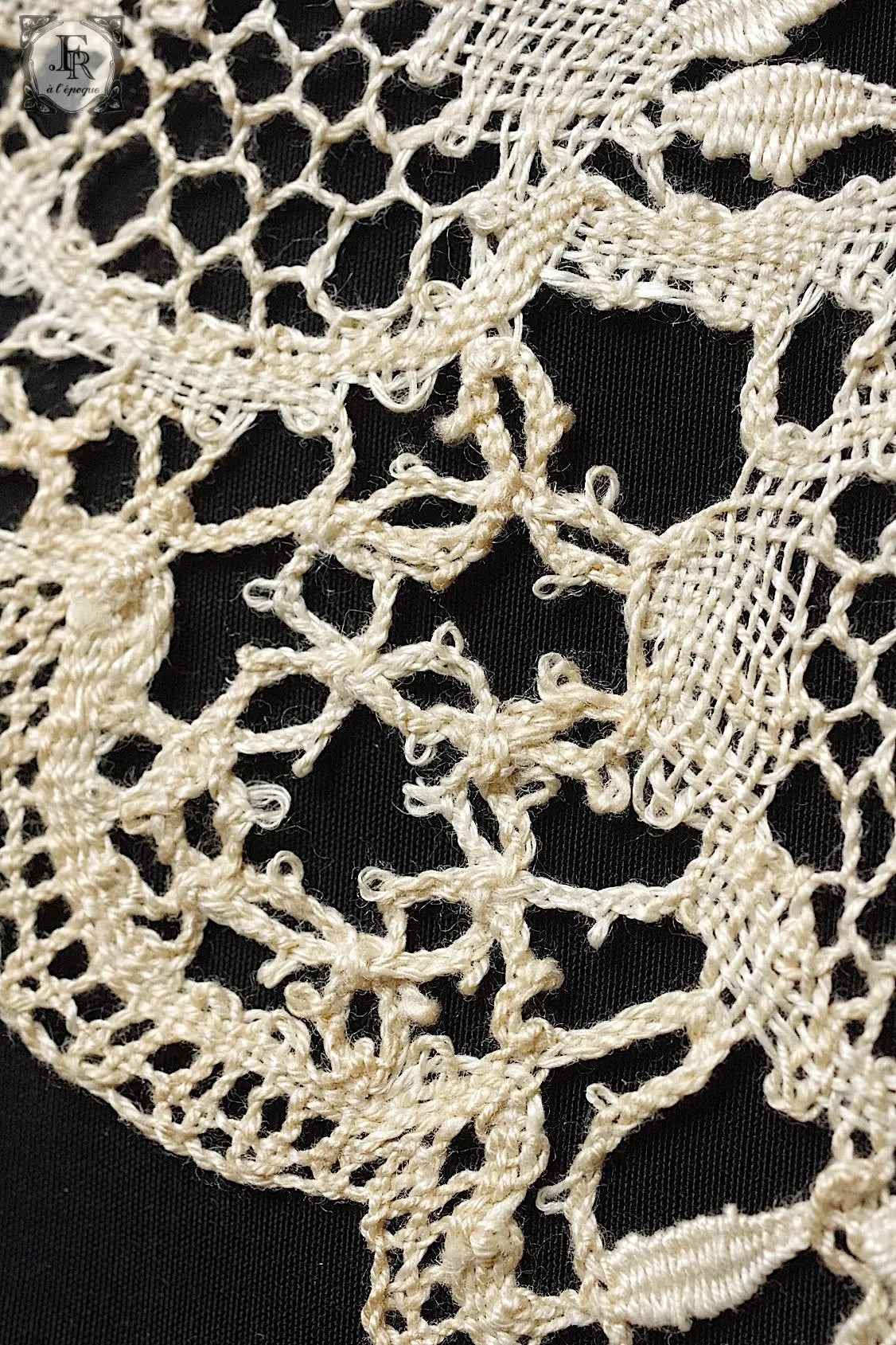 アンティークレース　dentelle antique lace モチーフ .FR a l'epoque