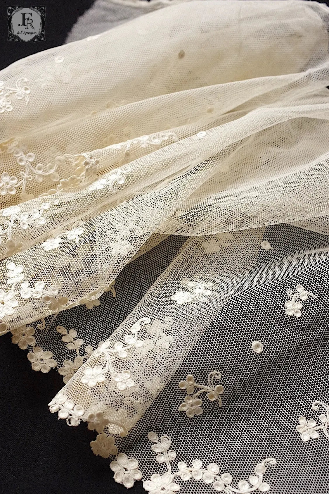 アンティークレース　dentelle antique lace チュール .FR a l'epoque