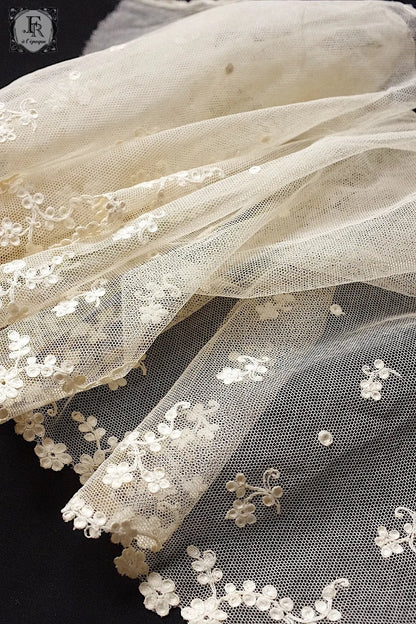 アンティークレース　dentelle antique lace チュール .FR a l'epoque