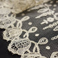 アンティークレース　dentelle antique lace　アプリカッションブリュクセルレース２種 .FR a l'epoque