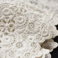 アンティークレース　dentelle antique　刺繍裾スカラップ生地 .FR a l'epoque