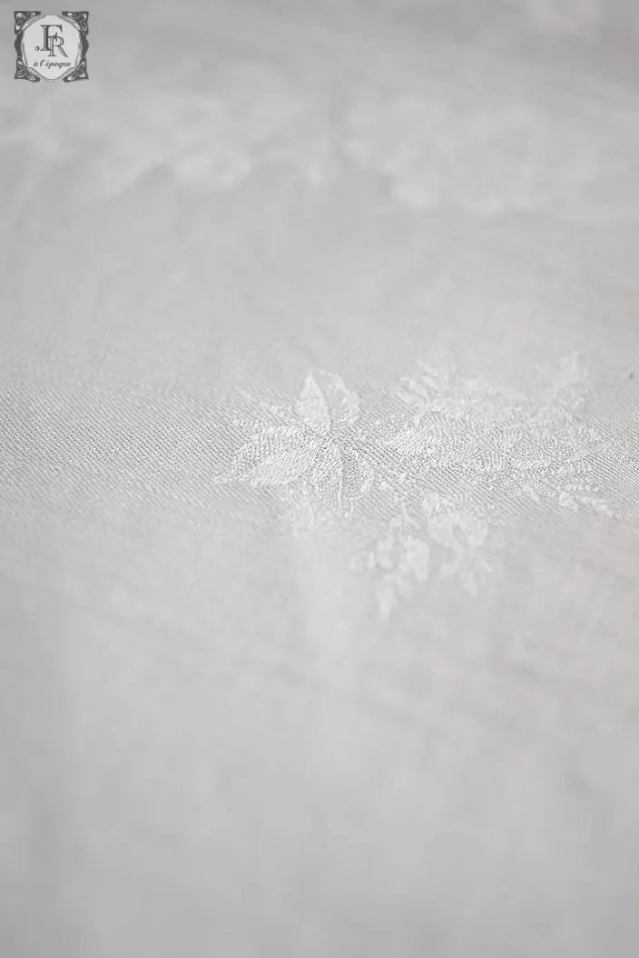 アンティーククロス　dentelle nappe　ダマセ .FR a l'epoque