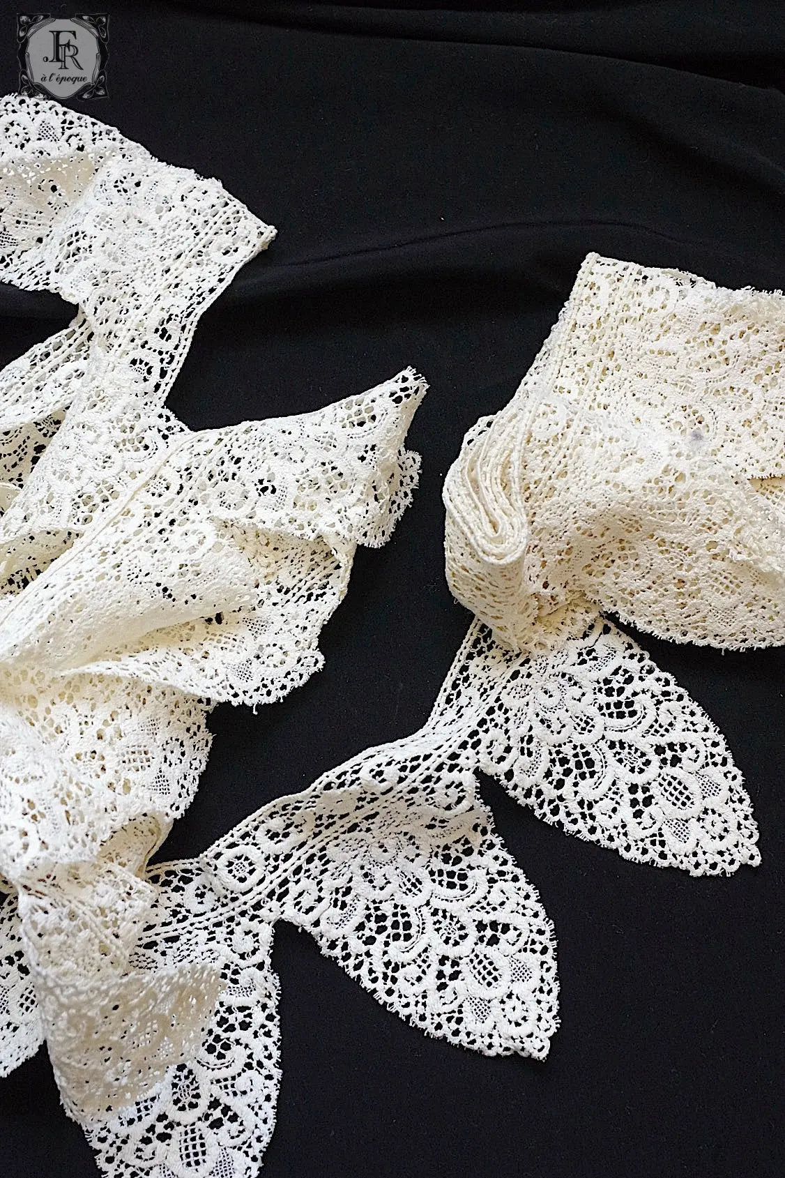 ヴィンテージレース　dentelle vintage　310cm .FR a l'epoque