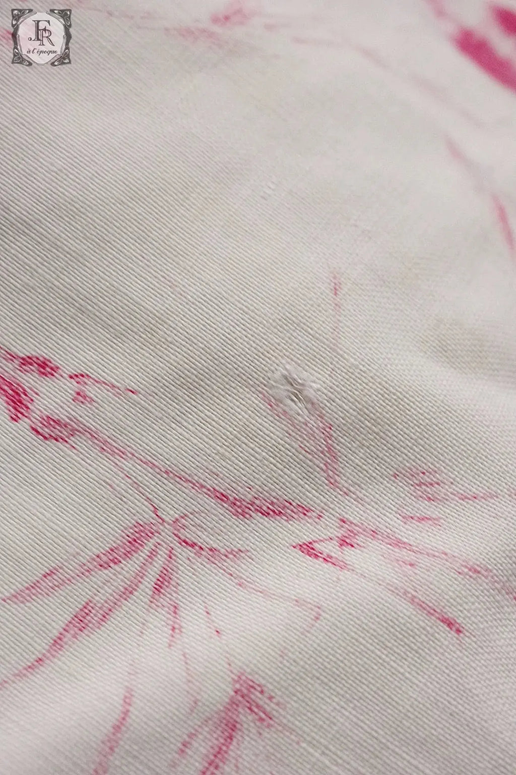 アンティーククッションカバー　linge de maison .FR a l'epoque