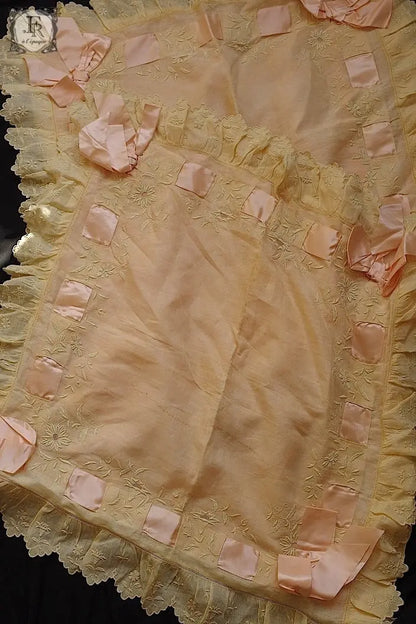 アンティークインテリアクロス　linge de maison antique クッションカバー .FR a l'epoque