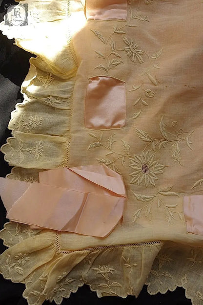 アンティークインテリアクロス　linge de maison antique クッションカバー .FR a l'epoque