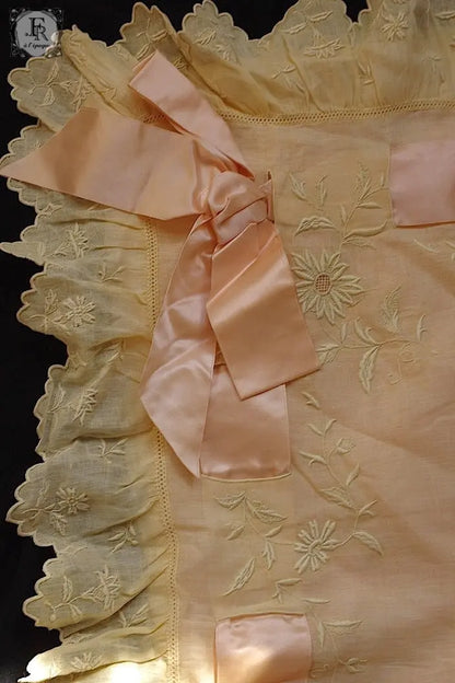 アンティークインテリアクロス　linge de maison antique クッションカバー .FR a l'epoque