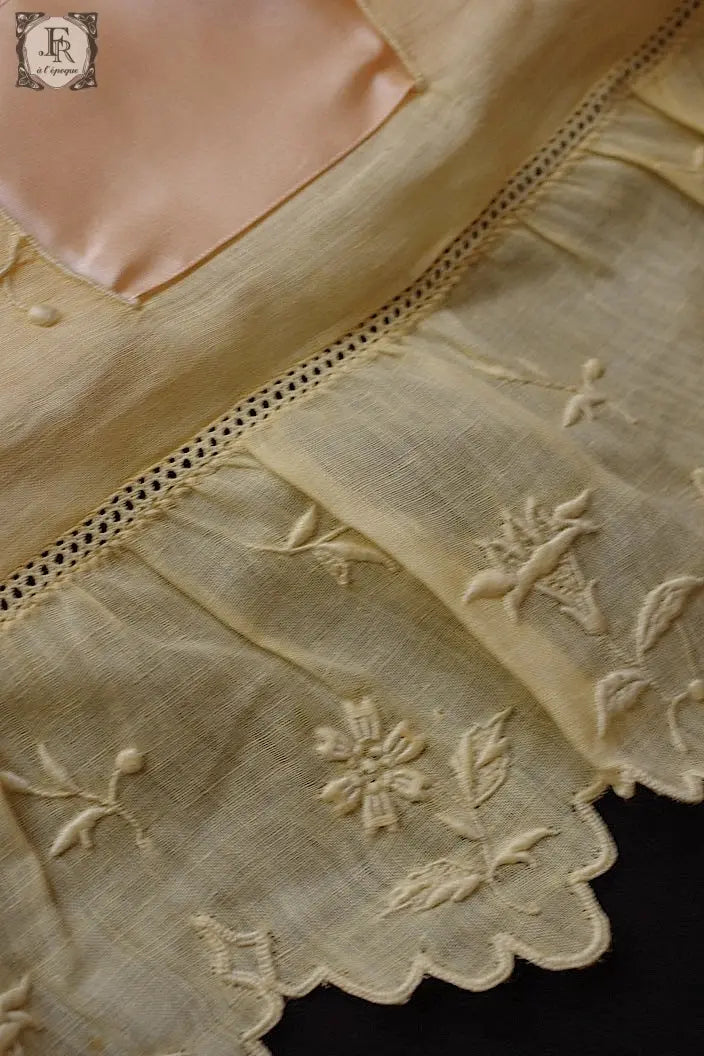 アンティークインテリアクロス　linge de maison antique クッションカバー .FR a l'epoque