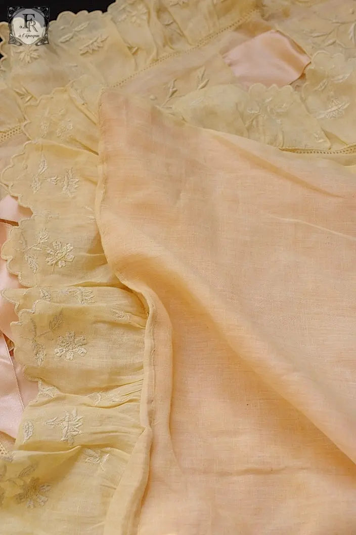 アンティークインテリアクロス　linge de maison antique クッションカバー .FR a l'epoque