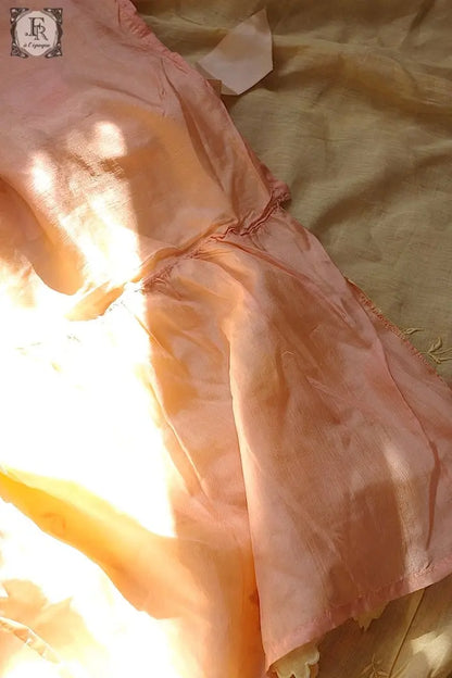 アンティークインテリアクロス　linge de maison antique ベッドカバーbebe用 .FR a l'epoque