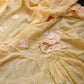 アンティークインテリアクロス　linge de maison antique ベッドカバーbebe用 .FR a l'epoque