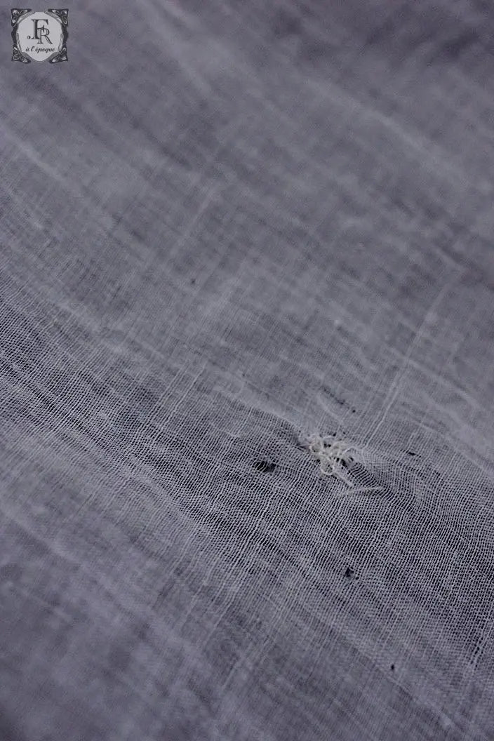 アンティーク刺繍ハンカチ　mouchoir ancienne　ハンカチ２枚　1 .FR a l'epoque