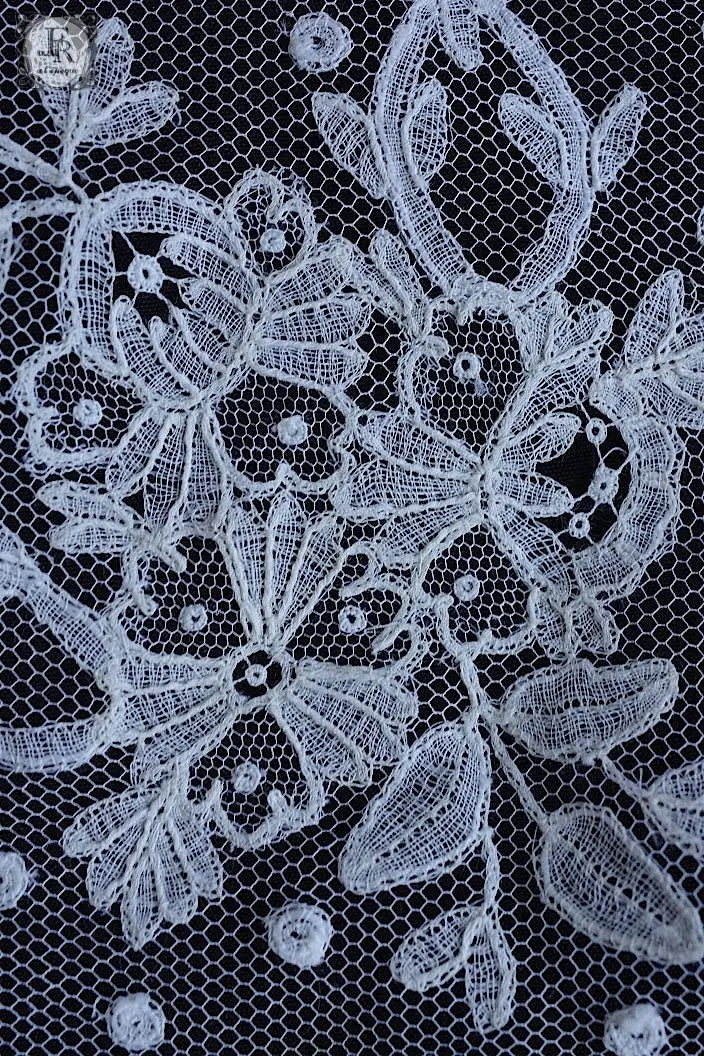 アンティークハンカチ　mouchoir antique 3 .FR a l'epoque