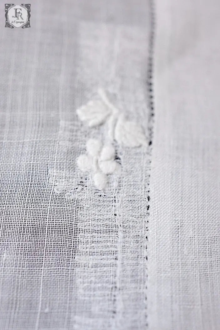 アンティークハンカチ　mouchoir antique  lot　1 .FR a l'epoque