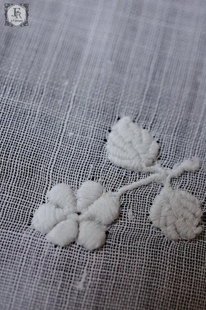 アンティークハンカチ　mouchoir antique  lot　1 .FR a l'epoque