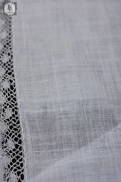 アンティークハンカチ　mouchoir antique  lot　1 .FR a l'epoque