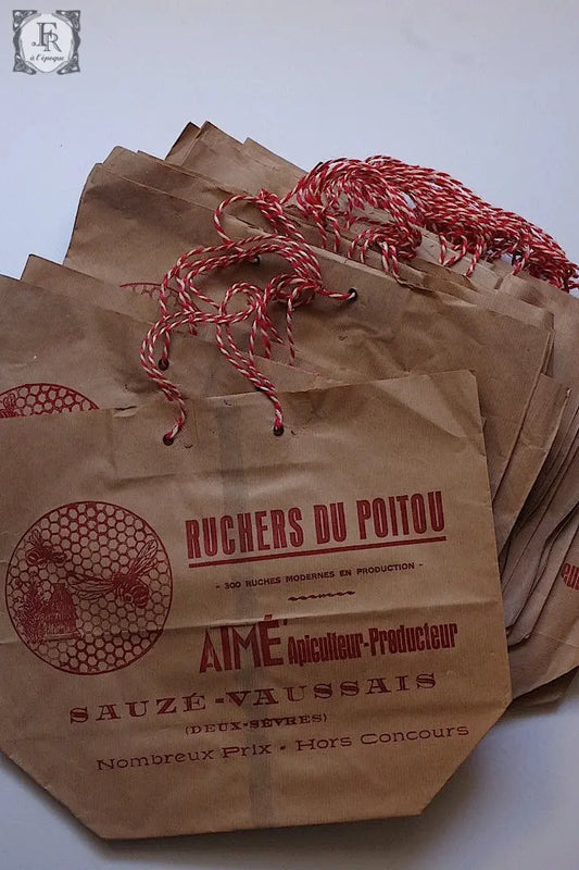 フランスアンティーク紙袋