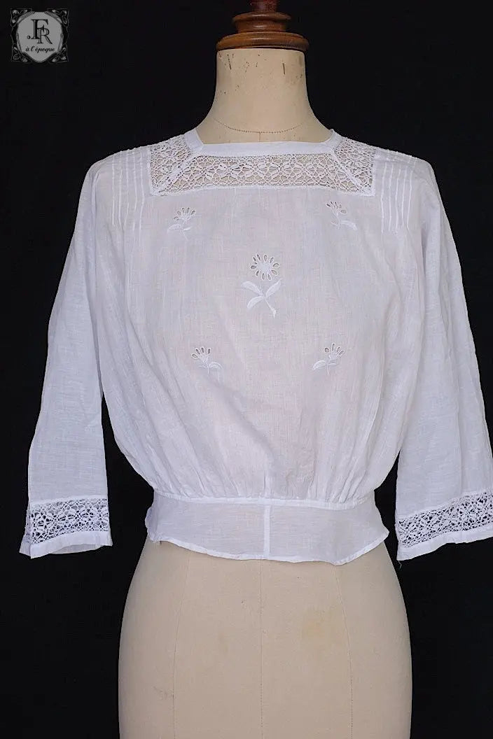 アンティークブラウス　vêtement ancien3 .FR a l'epoque