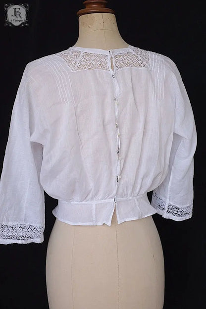 アンティークブラウス　vêtement ancien3 .FR a l'epoque
