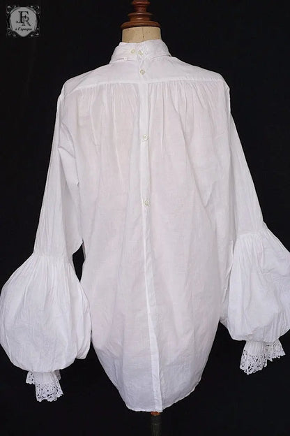アンティークブラウス　vêtement ancien　ジャボ付きチュニック .FR a l'epoque