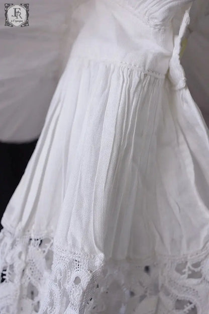 アンティークブラウス　vêtement ancien　ジャボ付きチュニック .FR a l'epoque