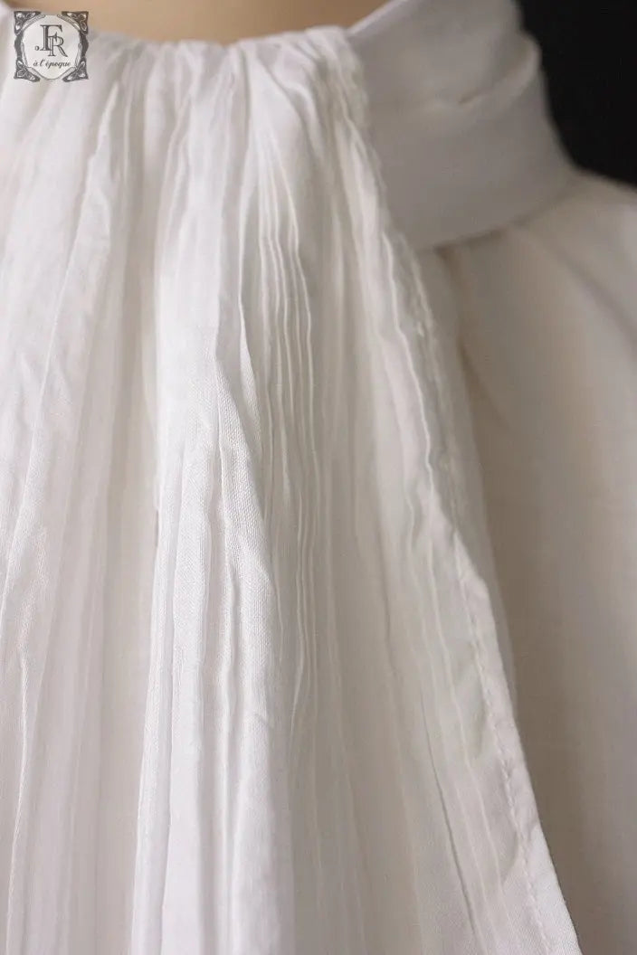 アンティークブラウス　vêtement ancien　ジャボ付きチュニック .FR a l'epoque