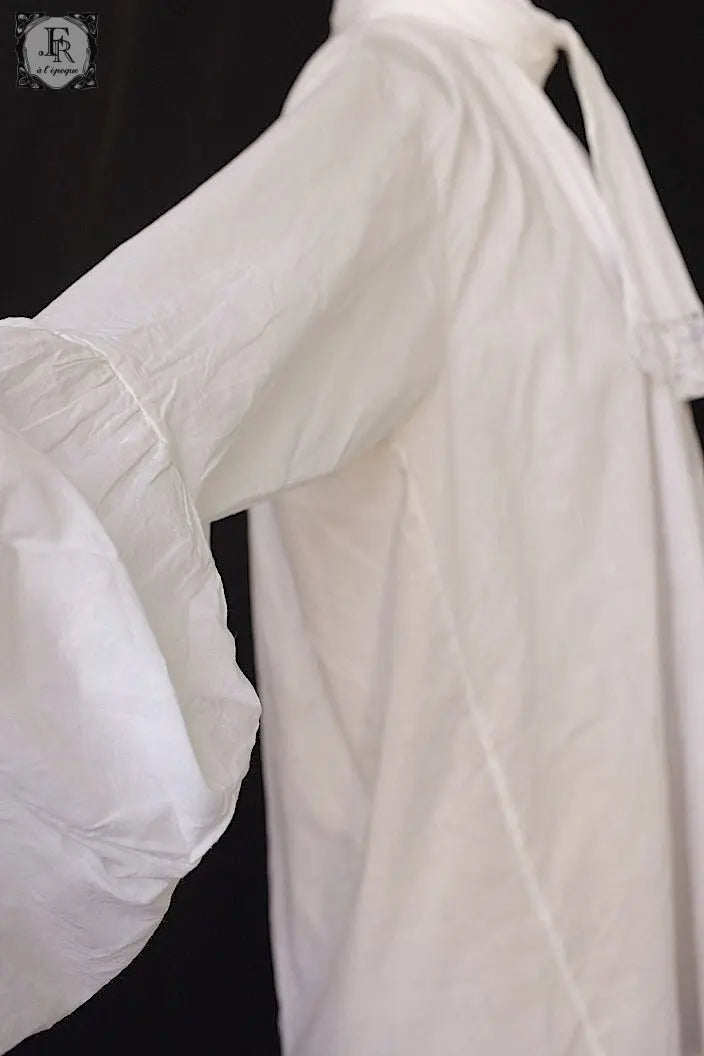 アンティークブラウス　vêtement ancien　ジャボ付きチュニック .FR a l'epoque