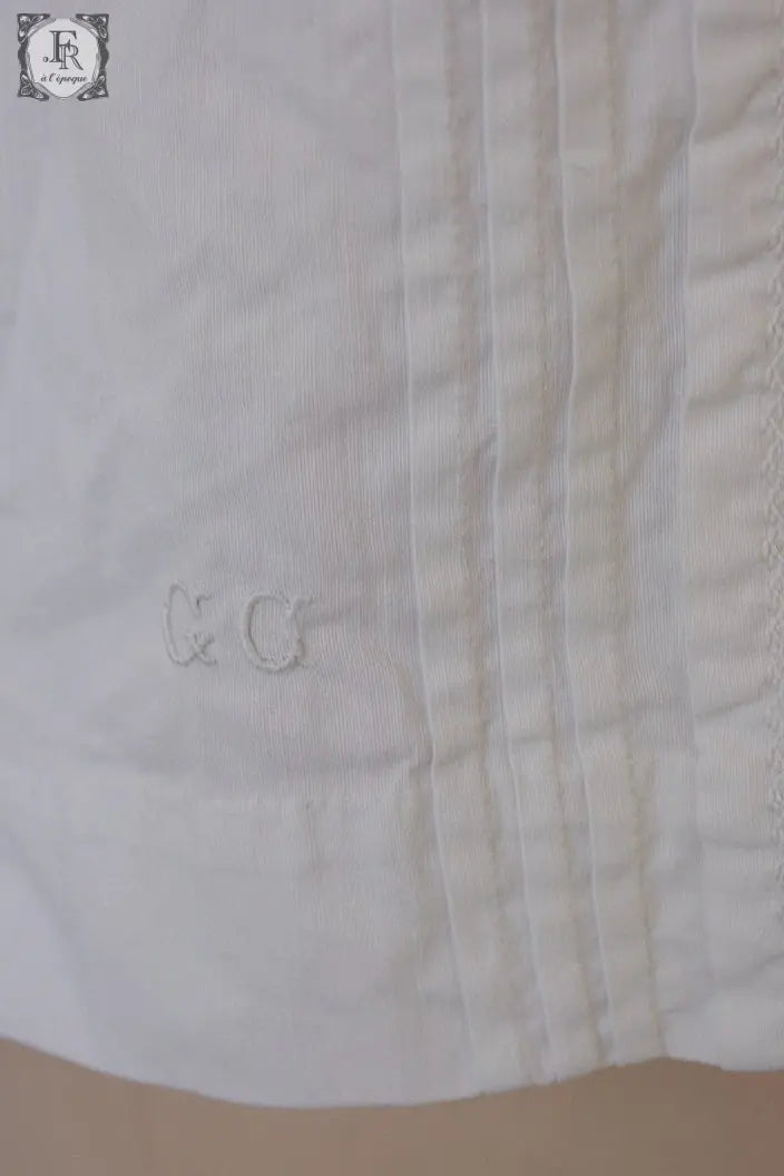 アンティークブラウス　vêtement antique フリルブラウス .FR a l'epoque