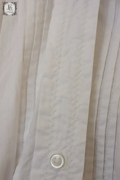 アンティークブラウス　vêtement antique フリルブラウス .FR a l'epoque