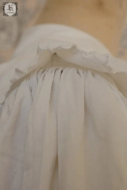 アンティークブラウス　vêtement antique フリルブラウス .FR a l'epoque
