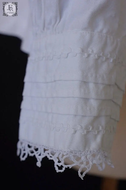 アンティークコットンブラウス　vêtement antique blouse .FR a l'epoque