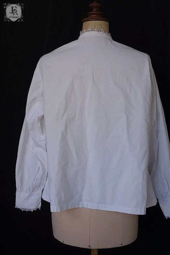アンティークコットンブラウス　vêtement antique blouse .FR a l'epoque