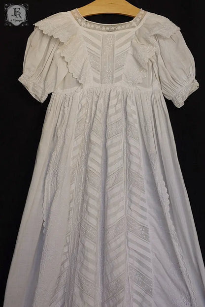アンティークワンピース　vêtement antique pour l'enfant baptême .FR a l'epoque