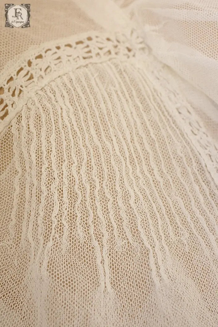 アンティークブラウス　vêtement blouse 素材用 .FR a l'epoque