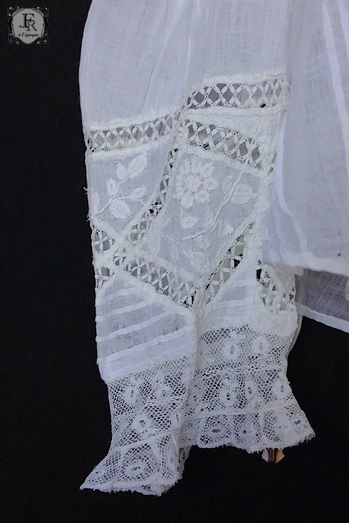 アンティークブラウス　vêtement d'enfant ancien　子供服 .FR a l'epoque