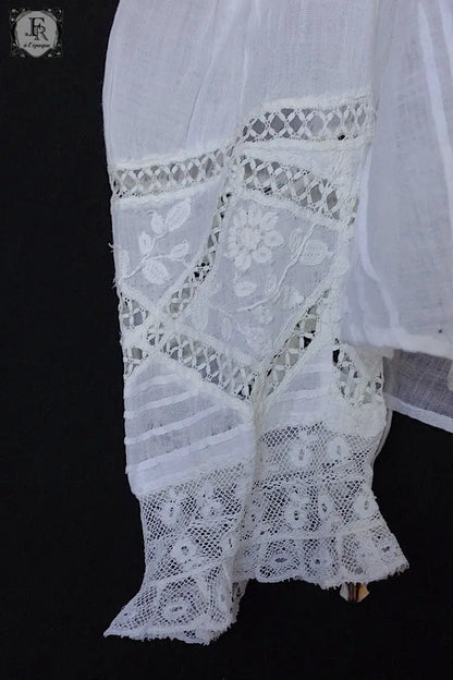 アンティークブラウス　vêtement d'enfant ancien　子供服 .FR a l'epoque