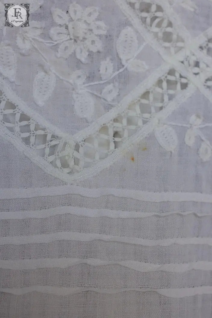 アンティークブラウス　vêtement d'enfant ancien　子供服 .FR a l'epoque