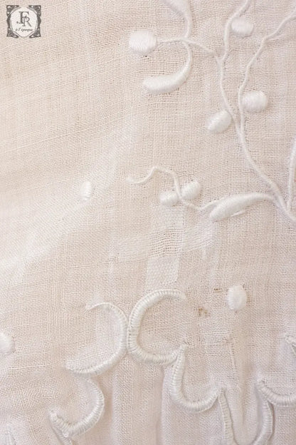 アンティークワンピース　vêtement deress 宿木刺繍　素材用 .FR a l'epoque