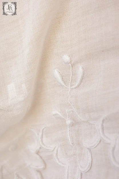 アンティークワンピース　vêtement deress 宿木刺繍　素材用 .FR a l'epoque