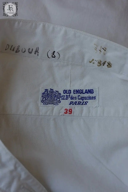 ヴィンテージシャツ　vêtement men's shirt .FR a l'epoque