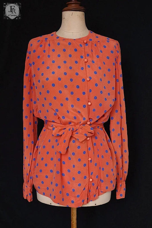 ヴィンテージブラウス　vêtement vintage blouse 4 .FR a l'epoque