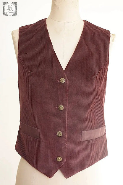 ヴィンテージジレ　vêtement vintage  gilet 3 .FR a l'epoque